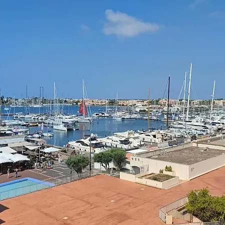 Superbe 4 Pers Vue Centre Port Du Cap D'agde Neuf Climatise Agde